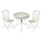 Hampton Bistro Set 3pc Cream - citiplants.com