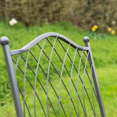 Hampton Bistro Set 3pc Grey - citiplants.com