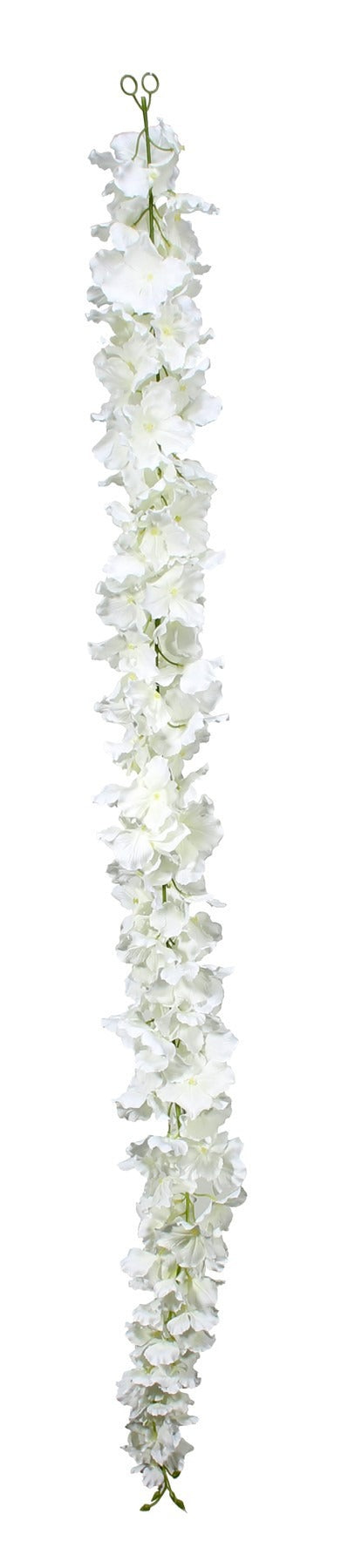 Cream Fantasia Hydrangea Garland (120cm) - citiplants.com