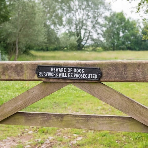 Beware of Dogs Sign - citiplants.com