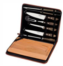 7-Piece BBQ Set with Chopping Board - citiplants.com