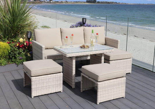 Riviera Luxe 5-Piece Outdoor Lounge Set - citiplants.com