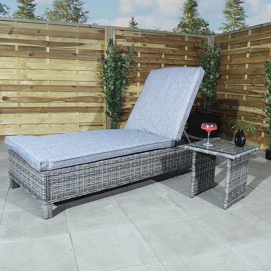 Serenity Grey Lounger Set - citiplants.com