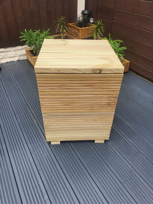 Garden Storeage Box Treated Decking Wood - citiplants.com