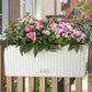 LECHUZA BALCONERA Cottage Self-watering Window Box Plant Pot with Substrate and Water Level Indicator - citiplants.com