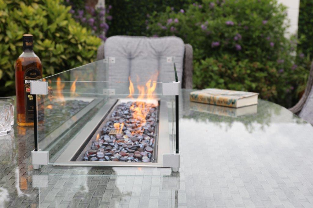 Sebastian's 6-Seater Oval Firepit Dining - citiplants.com