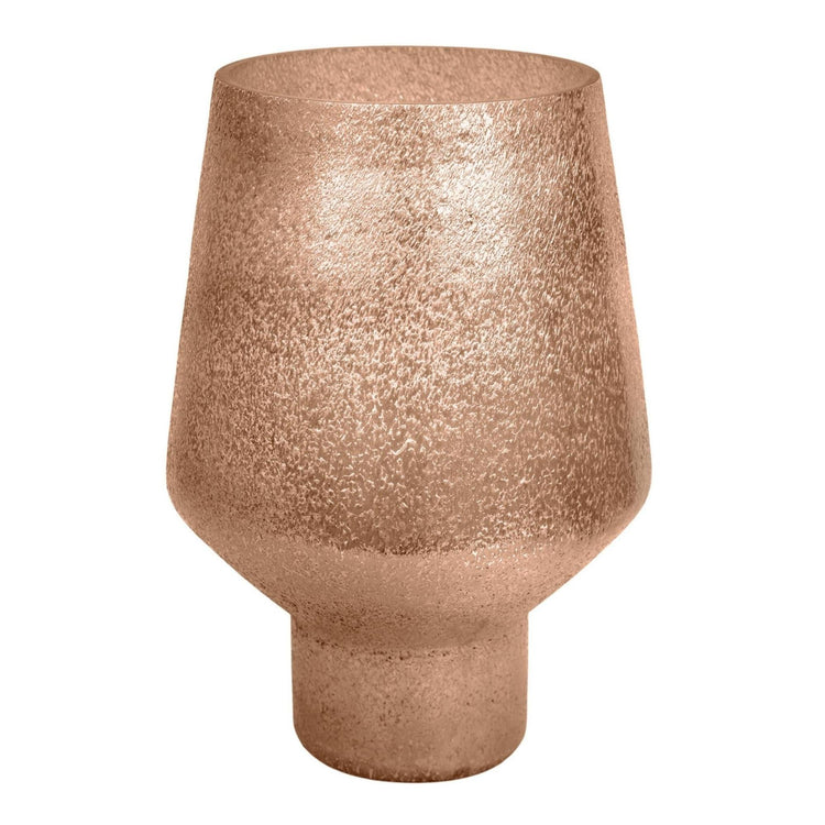 Opulent Tall Curved Metallic Vase - citiplants.com
