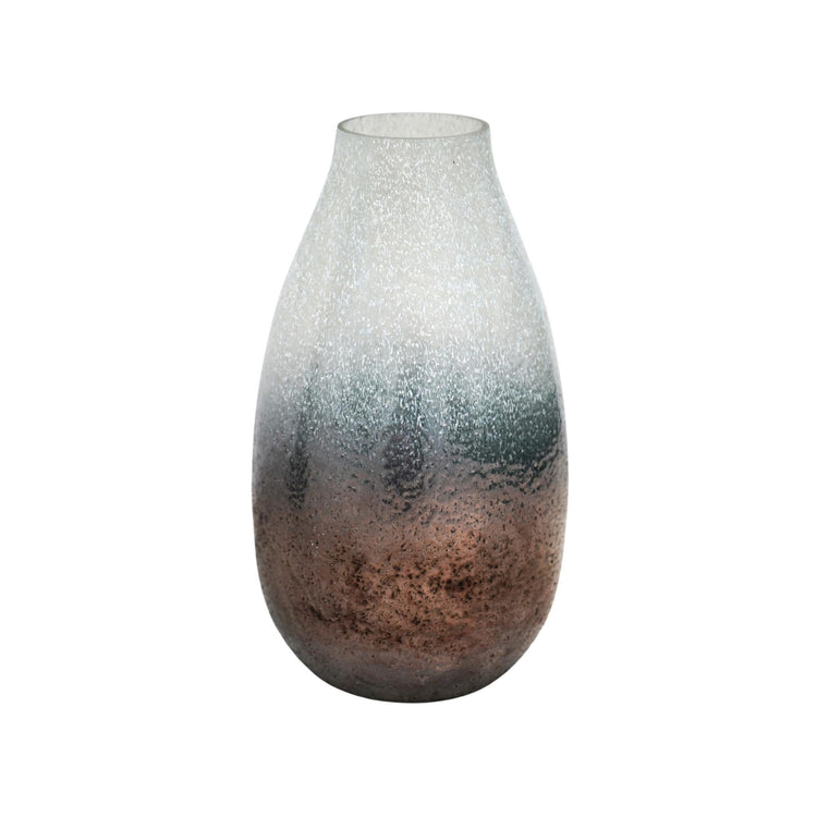 Verre Snowdrop Frosted Vase - citiplants.com