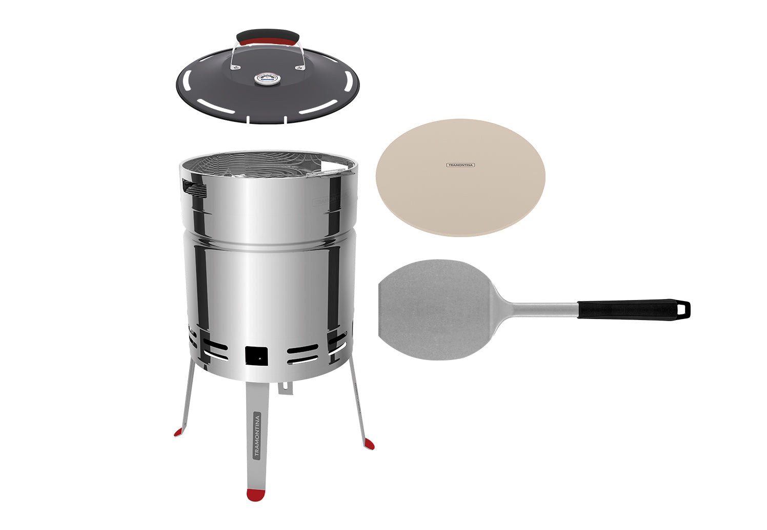 2-in-1 BBQ Grill and Pizza Oven Kit - citiplants.com