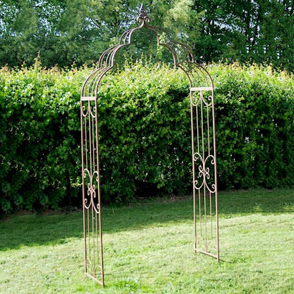 Elegant Rusty Vintage Garden Arch - citiplants.com