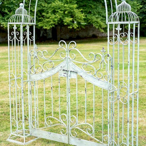 Vintage Arch with Gates - citiplants.com