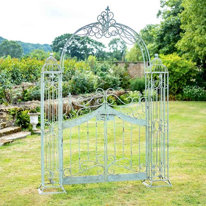 Vintage Arch with Gates - citiplants.com