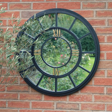 Elegant Clock Mirror - citiplants.com