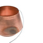 Indoor Soho Aged Copper Hanging Planter with Leather Strap - citiplants.com