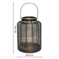 Hampton Copper Woven Metal Lantern - citiplants.com