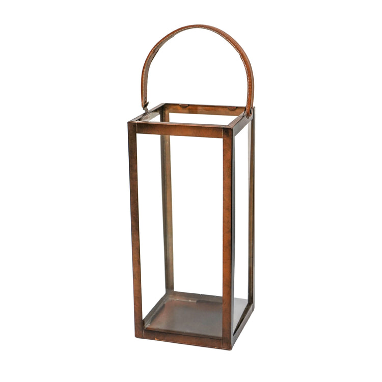 Hampton Tall Lantern in Copper - citiplants.com