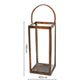 Hampton Tall Lantern in Copper - citiplants.com