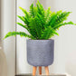 IDEALIST Lite Honeycomb Style Cylinder Planter on Legs