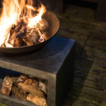 Firebowl & Rectangle Console - citiplants.com