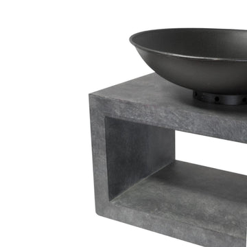 Firebowl & Rectangle Console - citiplants.com