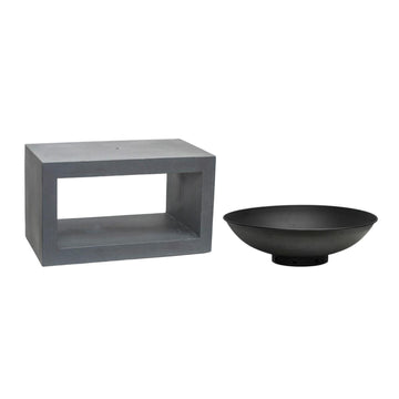 Firebowl & Rectangle Console - citiplants.com