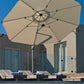 Eclipse 4m x 3m Rectangular with cover bag -Premium Heavy-Duty Cantilever Parasol - citiplants.com