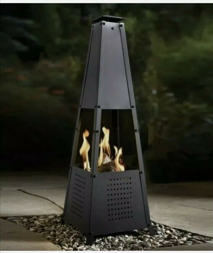 Arizona Pyramid Chiminea 100cm - citiplants.com