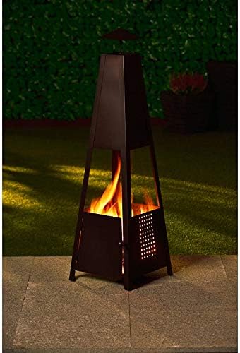 Arizona Pyramid Chiminea 100cm - citiplants.com