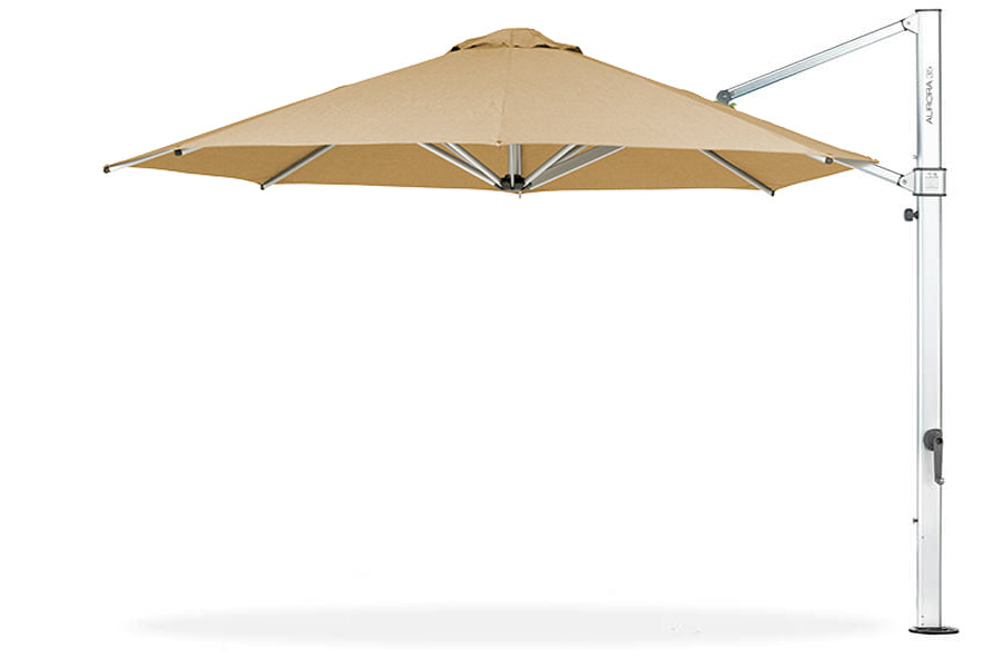 Aurora Cantilever Parasol - Aluminium - 2.8m Square - citiplants.com