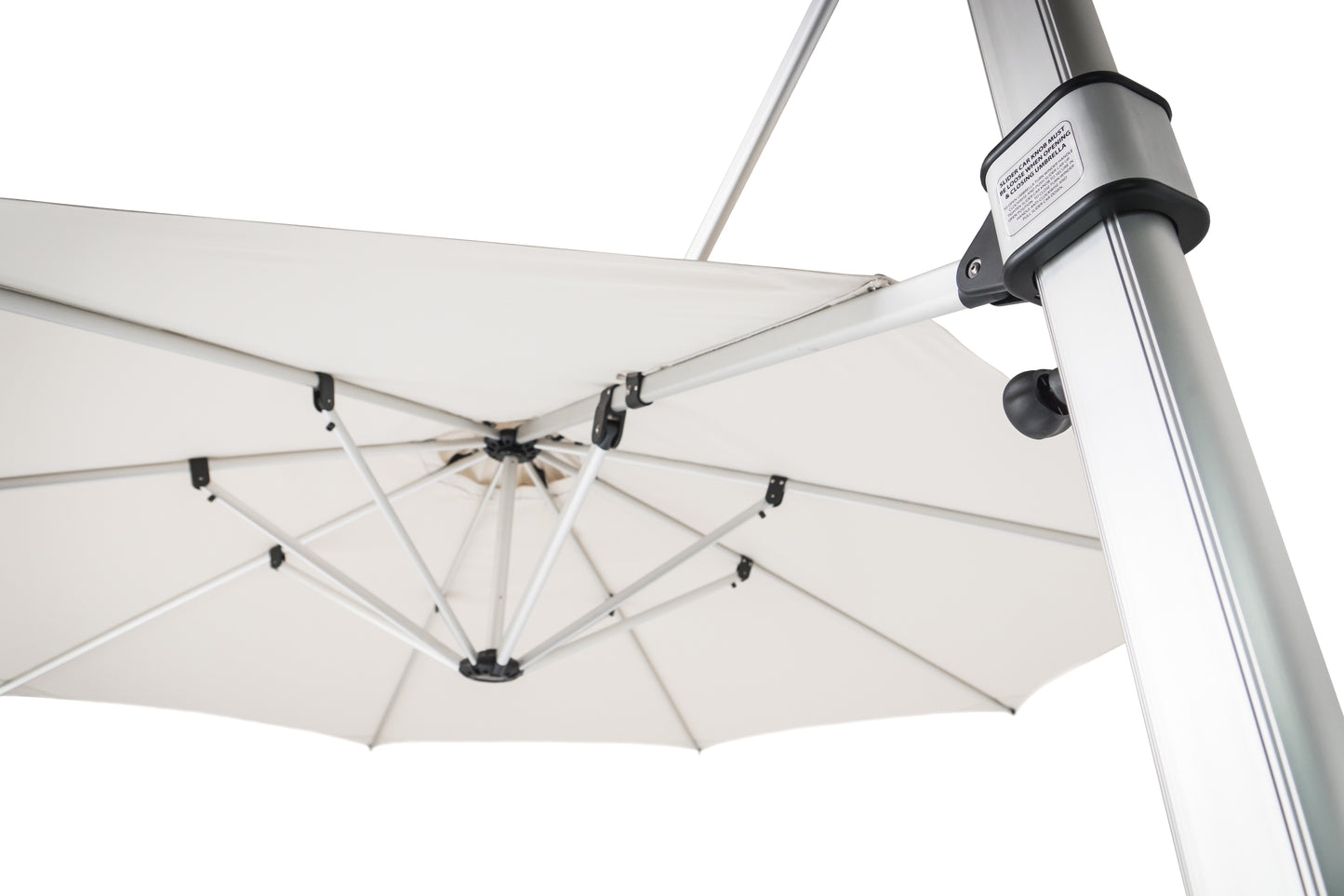 Aurora Cantilever Parasol - Aluminium - 2.8m Square - citiplants.com