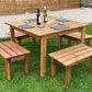 The Moors Four Seater Table Set - citiplants.com