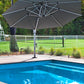 Eclipse 4m x 3m Rectangular with cover bag -Premium Heavy-Duty Cantilever Parasol - citiplants.com