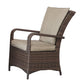 Florence Dining Chair in 8mm Flat Brown Weave - citiplants.com