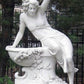 Giant Greek Bathing Lady with Flowers Water Feature - citiplants.com