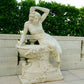 Giant Greek Bathing Lady with Flowers Water Feature - citiplants.com