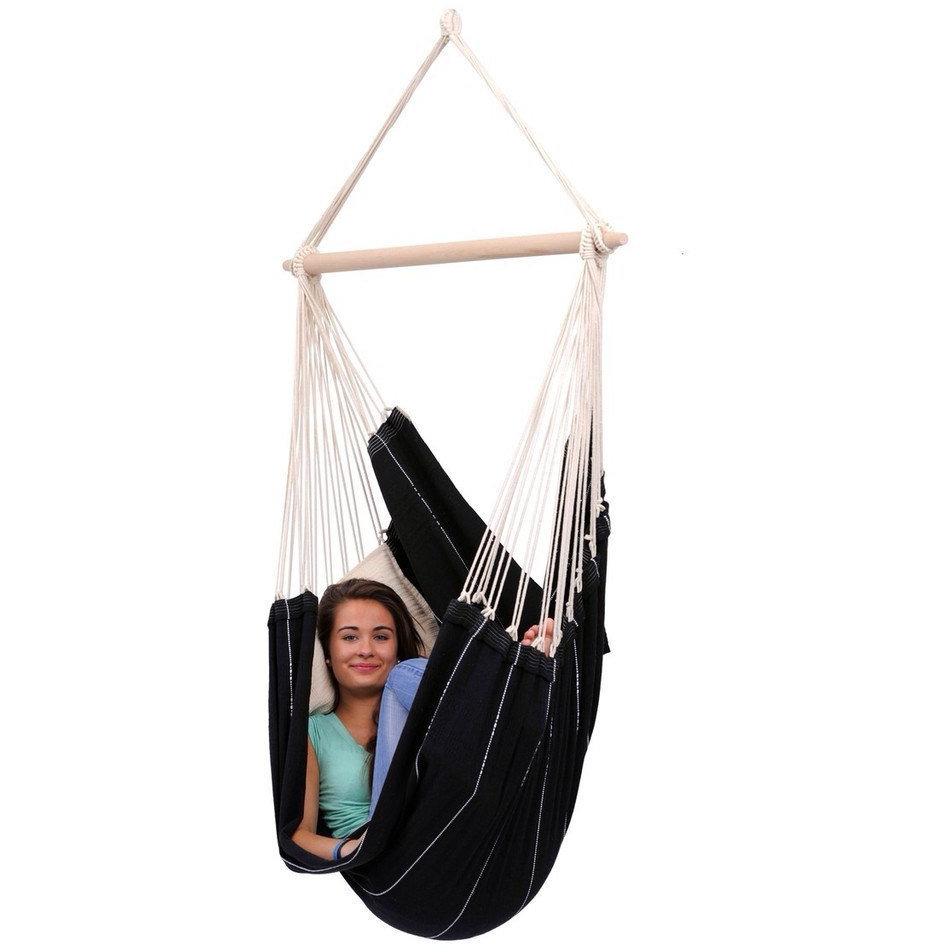 Brasil Black Hammock Chair - citiplants.com