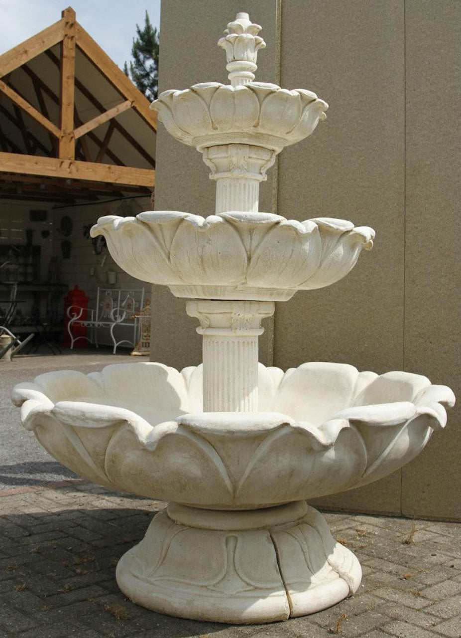 Large 3 Tier Tulip Design Fountain - citiplants.com