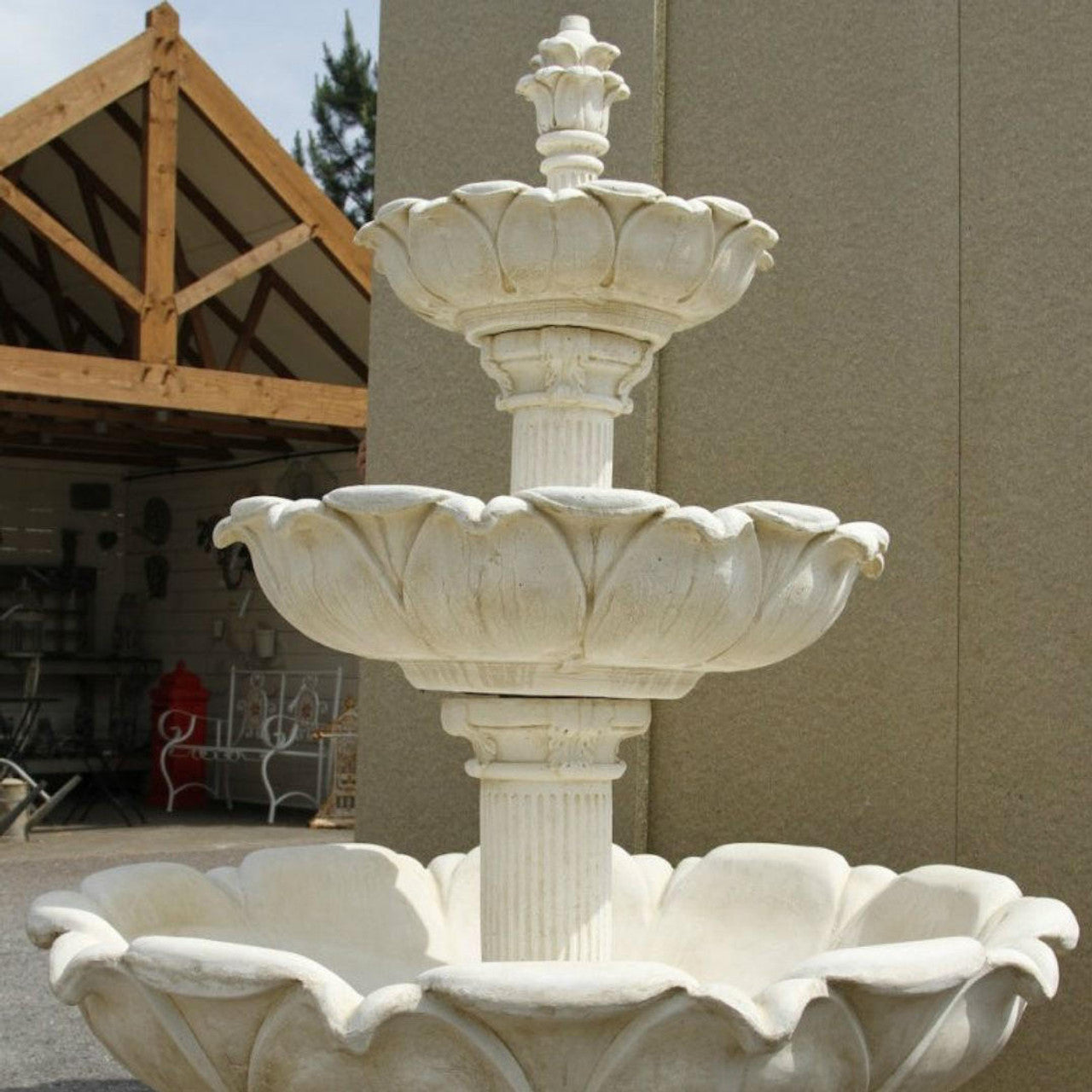 Large 3 Tier Tulip Design Fountain - citiplants.com