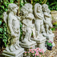 Large Cherubs Statue 'Four Seasons' with Square Plinths - citiplants.com