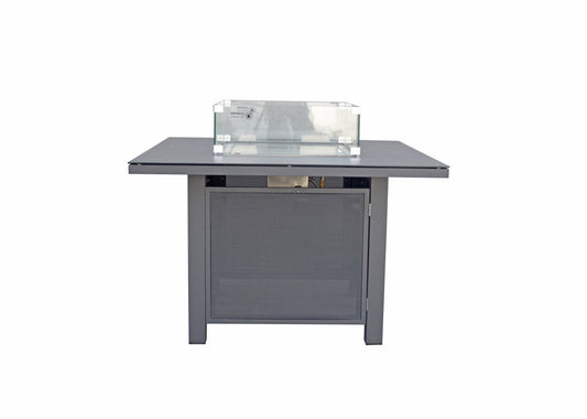 Lisbon 110cm Square Gas Firepit Table - citiplants.com