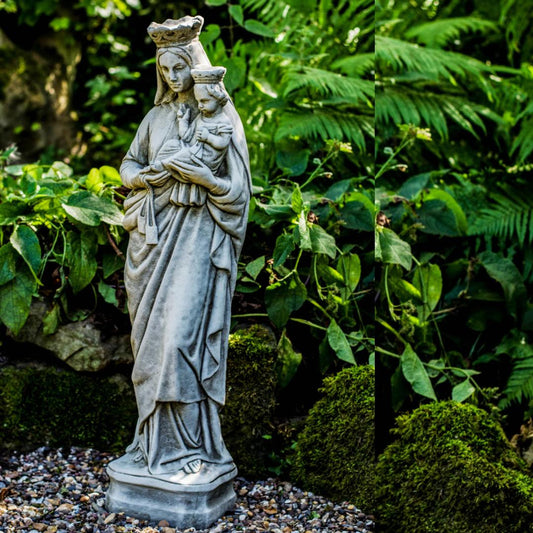 Mary and Child Stone Statue / Memorial - citiplants.com