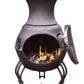 Billie Small Cast Iron Chimenea - citiplants.com