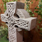 Stone Cast Detailed Giant Celtic Cross - citiplants.com