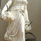 Tall Stone Cast Lady Carrying Baskets of Grapes Fountain Statue - citiplants.com