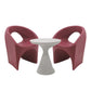 3 Pcs. Jet Lounge Set Burgundy/Grey - citiplants.com