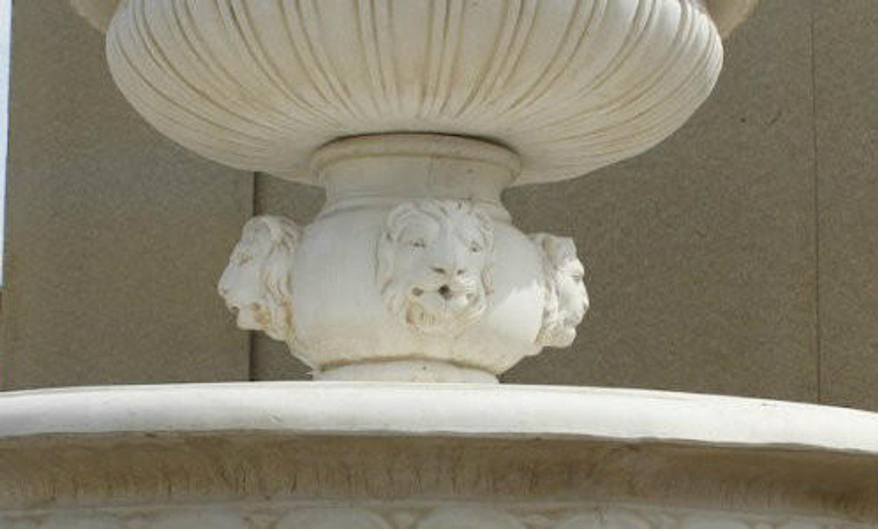 Very Large 3 Tier Lion Head Fountain - citiplants.com