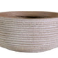Large Ribbed Light Concrete Bowl Planter by IDEALIST Lite - citiplants.com