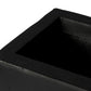 Window Box Light Concrete Black Planter by IDEALIST Lite L40 W17 H17.5 cm, 12L - citiplants.com