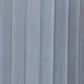 Modern Ribbed Light Grey Cylinder Round Outdoor Planter by Idealist Lite D24 H33 cm, 14.9L - citiplants.com