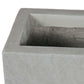 Window Box Light Concrete Grey Planter by IDEALIST Lite L40 W17 H17.5 cm, 12L - citiplants.com